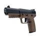 FN Herstal Five-SeveN (FDE), This official replica is manufactured by SRC, under worldwide exclusive license from Cybergun, resulting in a stunning piece